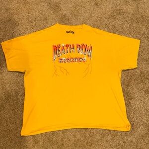 Yellow Death Row Records T-Shirt
